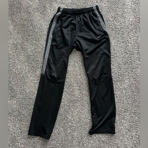 Nike Black and Gray Sweatpants